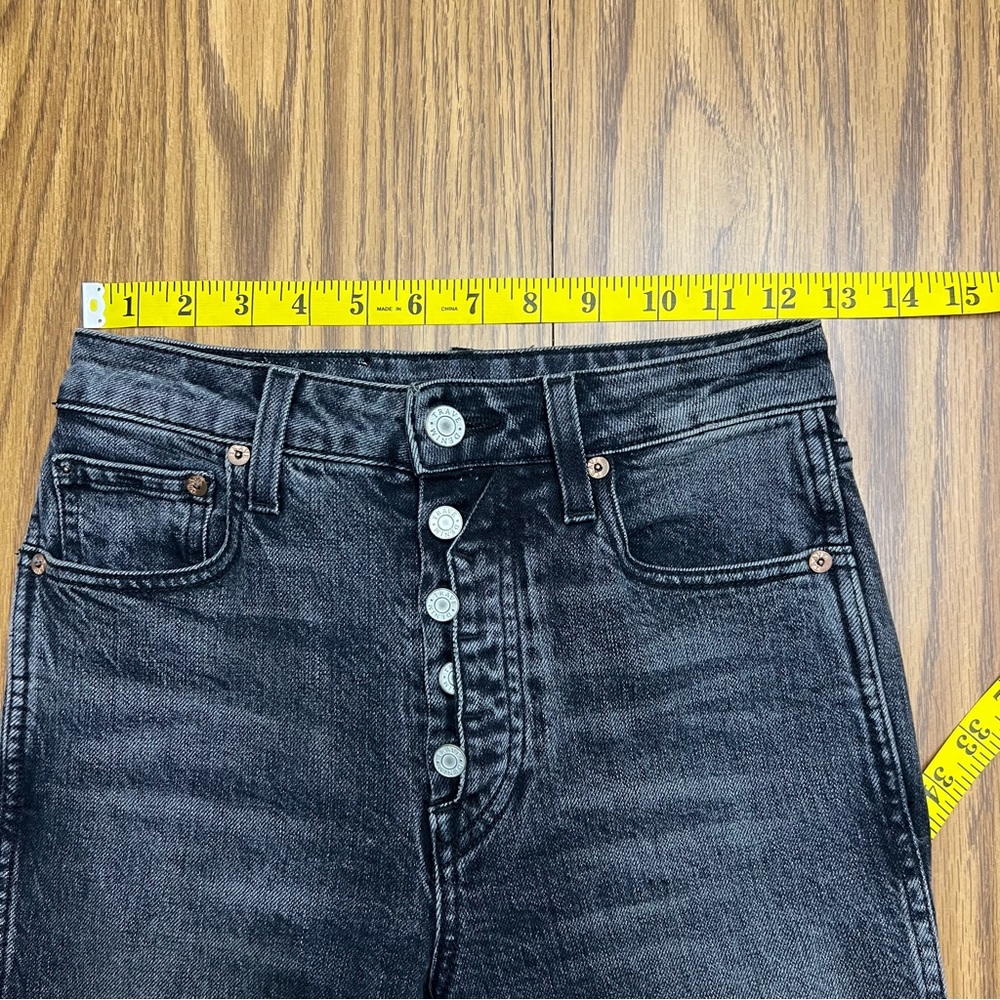 NEW Trave Lawson High-Rise Skinny Jeans in Shades of Grey - Picture 9 of 12